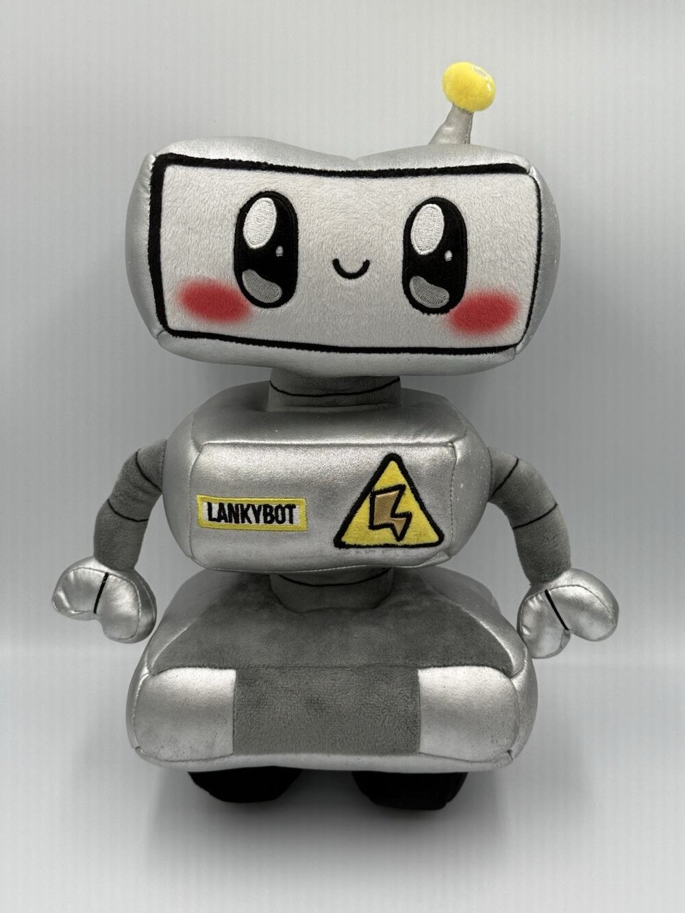 14” LankyBox Official LankyBot Plush Toy - Large Robot Stuffed Plushie